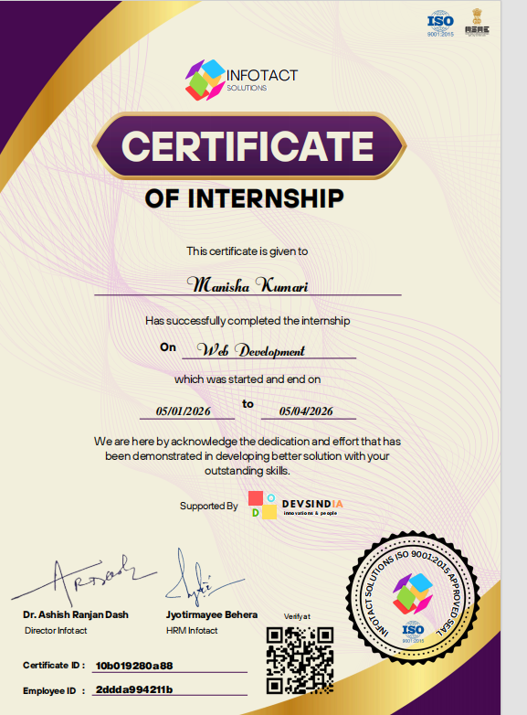 Certificate 2